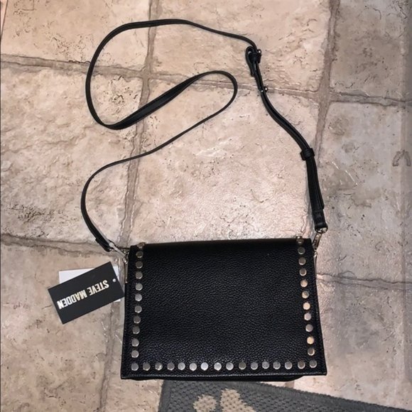 NWT Steve Madden Bposh Crossbody Studded Purse - Picture 6 of 15